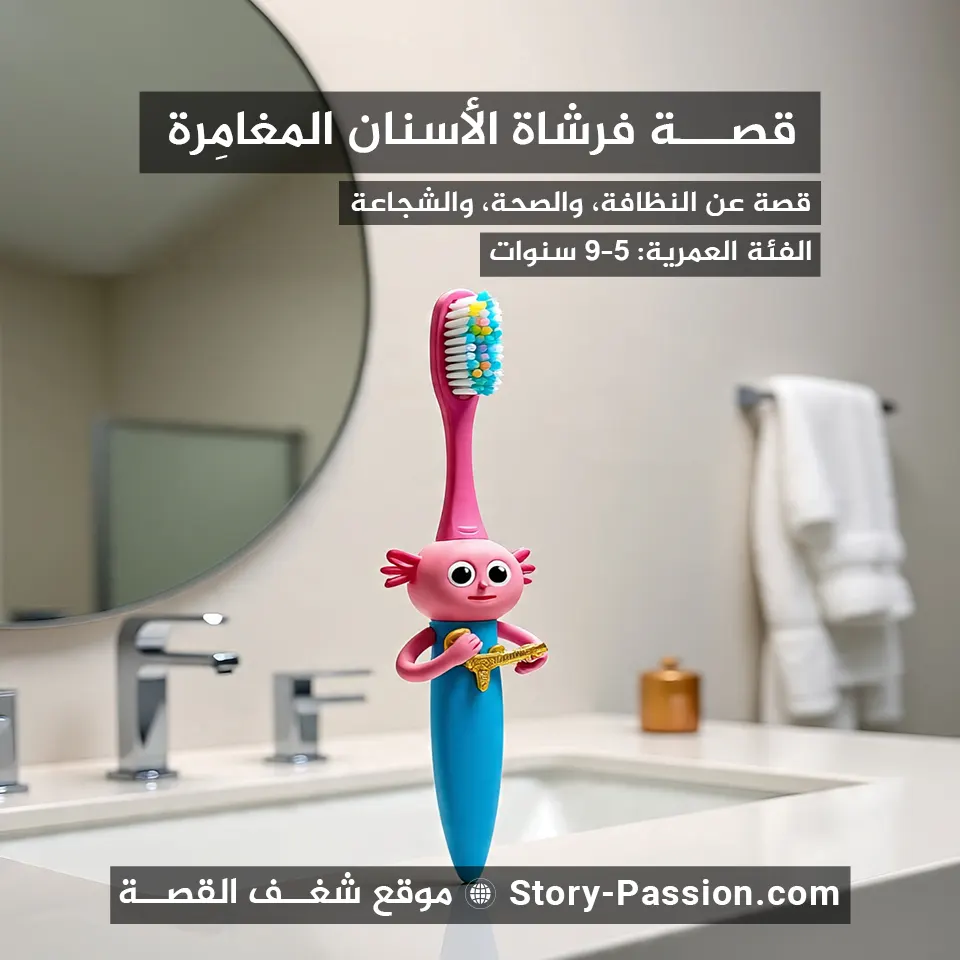 قصة فرشاة الأسنان المغامرة